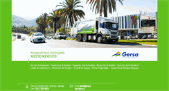 Desktop Screenshot of gersa.cl