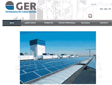 Tablet Screenshot of gersa.com