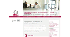Desktop Screenshot of gersa.net